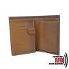 Ochranná kožená peňaženka v hnedej farbe č (1)
