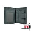 Ochranná kožená peňaženka v čiernej farbe č (3)