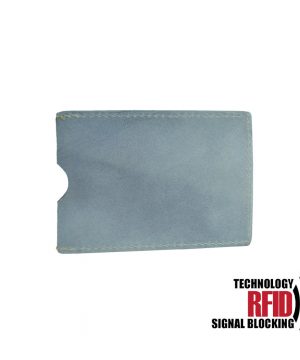 Ochranné kožené púzdro na debetné a kreditné karty, svetlo fialová farba (1)