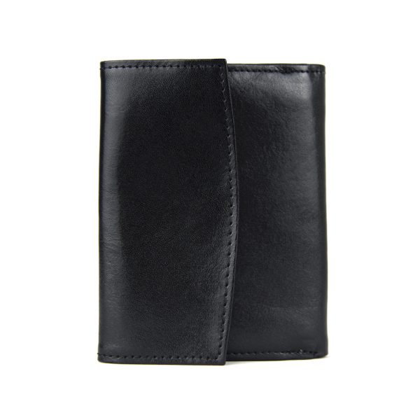 Kožená unisex peňaženka č.8287/2 v čiernej farbe - Image 5