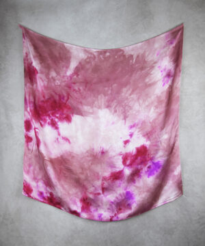 Alternative view of Hodvábna šatka LIMITED_215, Ručná výroba na Slovensku, 90 x 90cm