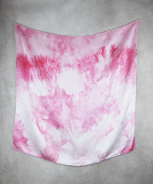 Alternative view of Hodvábna šatka LIMITED_216, Ručná výroba na Slovensku, 90 x 90cm