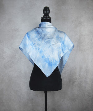 Hodvábna šatka LIMITED_223, Ručná výroba na Slovensku, 90 x 90cm