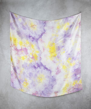 Alternative view of Hodvábna šatka LIMITED_226, Ručná výroba na Slovensku, 90 x 90cm