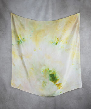 Alternative view of Hodvábna šatka LIMITED_248, Ručná výroba na Slovensku, 90 x 90cm