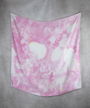 Alternative view of Hodvábna šatka LIMITED_252, Ručná výroba na Slovensku, 90 x 90cm