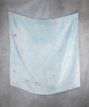 Alternative view of Hodvábna šatka LIMITED_282, Ručná výroba na Slovensku, 90 x 90cm