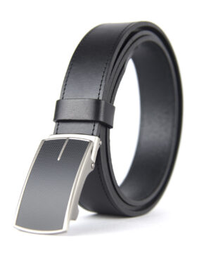 Luxusný kožený opasok s brzdou, šírka 3.5cm - POWER