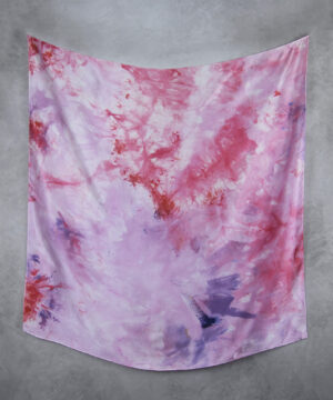 Alternative view of Hodvábna šatka LIMITED_289, Ručná výroba na Slovensku, 90 x 90cm