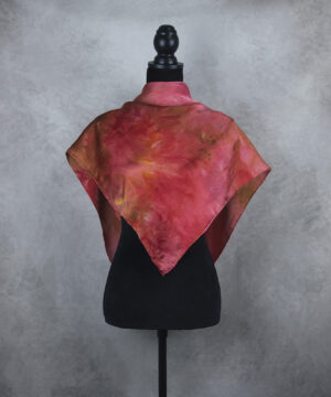 Hodvábna šatka LIMITED_293, Ručná výroba na Slovensku, 90 x 90cm