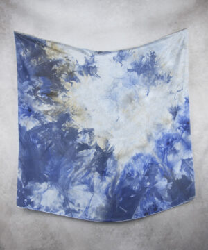 Alternative view of Hodvábna šatka VZOR_68, 90 x 90cm, Vyrobené na Slovensku