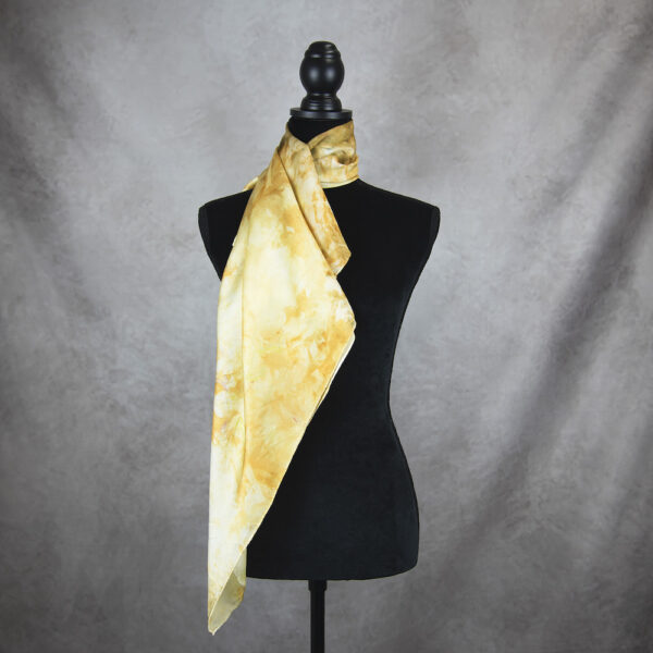 Hodvábna šatka LIMITED_148, Ručná výroba na Slovensku, 90 x 90cm - Image 2