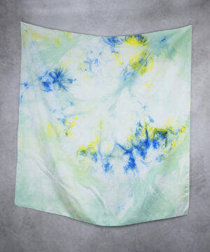 Hodvábna šatka VZOR_94, 85 x 90cm, Vyrobené na Slovensku – Obrázok 2