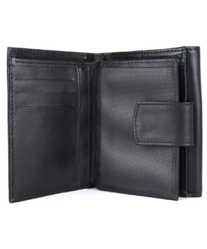 Kožená unisex peňaženka č.8146 v čiernej farbe