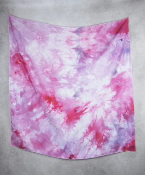Hodvábna šatka VZOR_101, 85 x 90cm, Vyrobené na Slovensku – Obrázok 2