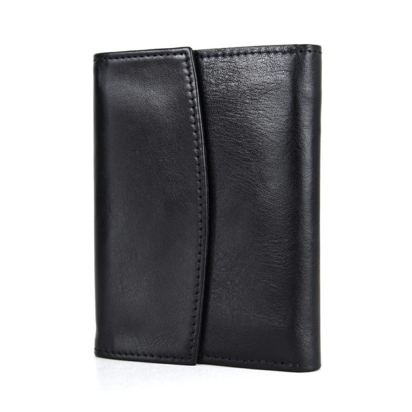 Kožená unisex peňaženka č.8287 v čiernej farbe - Image 7