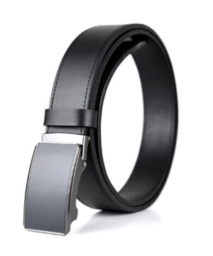 Luxusný kožený opasok s brzdou, šírka 3.5cm - FIBER