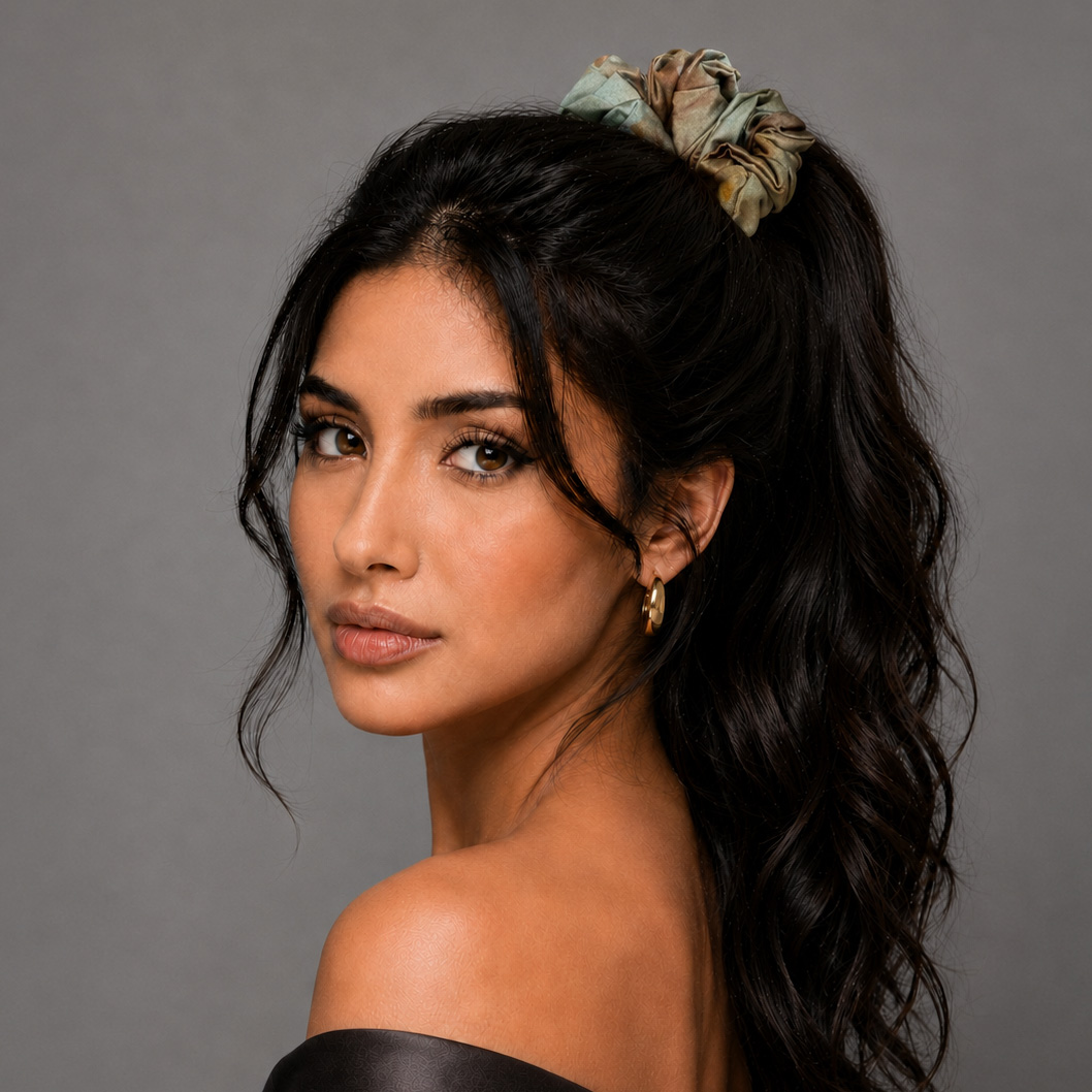 Gumička z pravého hodvábu LIMITED_04 – slovenská výroba – Obrázok 3
