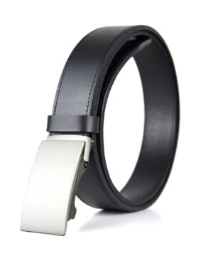 Luxusný kožený opasok s brzdou, šírka 3.5cm - TITAN
