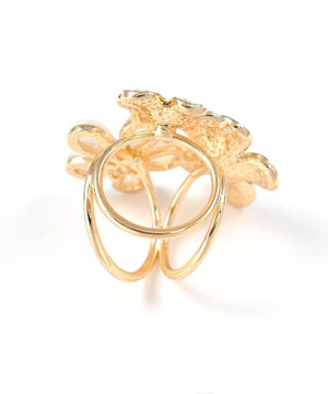 Alternative view of Prsteň na šatku – Trojkvet